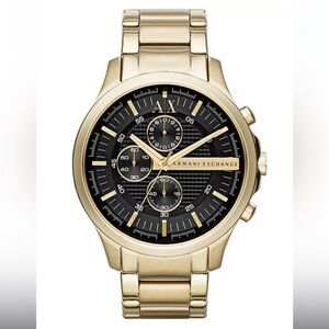 Armani Exchange Black Dial Chronograph Men’s Watch
